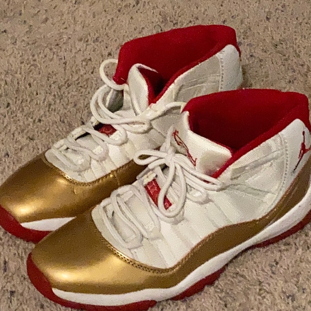 Air Jordan Retro 11 PE Ray Allen 2 Rings LE Sample.